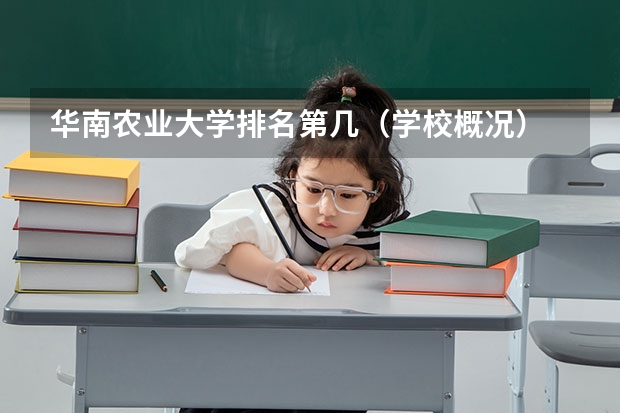 华南农业大学排名第几（学校概况）