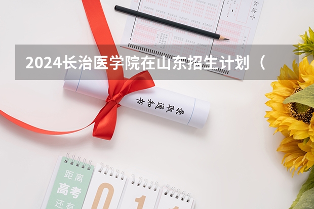 2024长治医学院在山东招生计划（招生人数介绍）