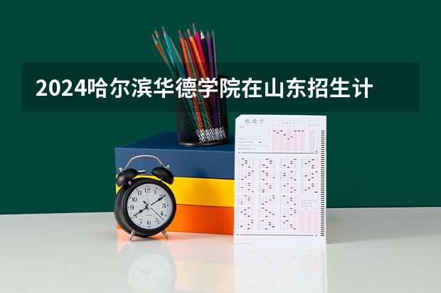 2024哈尔滨华德学院在山东招生计划（招生人数介绍）