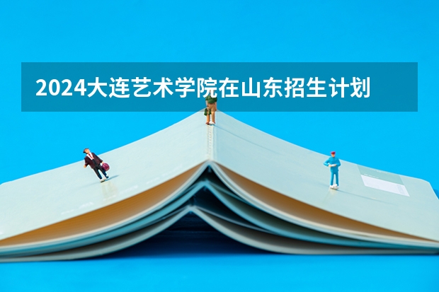 2024大连艺术学院在山东招生计划（招生人数介绍）