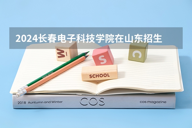 2024长春电子科技学院在山东招生计划（招生人数介绍）