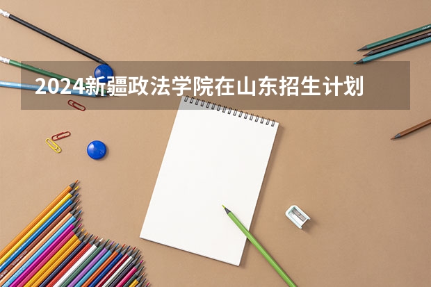 2024新疆政法学院在山东招生计划（招生人数介绍）