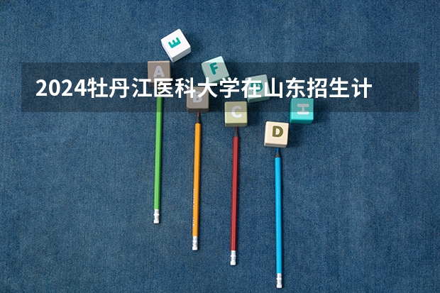 2024牡丹江医科大学在山东招生计划（招生人数介绍）