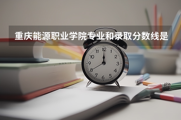 重庆能源职业学院专业和录取分数线是多少