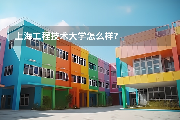 上海工程技术大学怎么样？