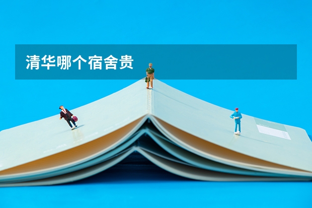 清华哪个宿舍贵