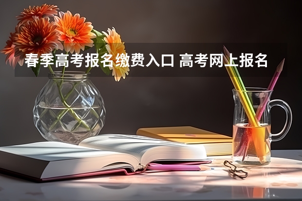 春季高考报名缴费入口 高考网上报名网址