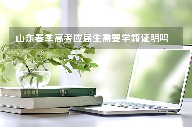 山东春季高考应届生需要学籍证明吗