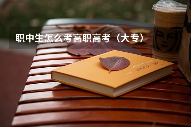 职中生怎么考高职高考（大专）